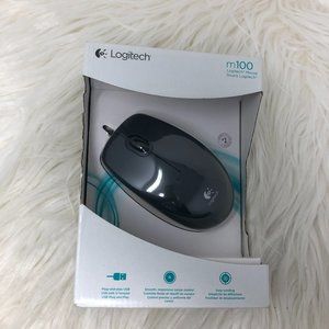 Logitech Black Mouse M100 910-001601